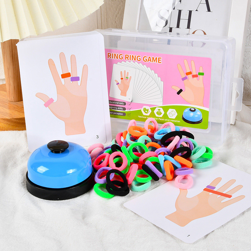 Kids Education Board - 어린이 손가락 반지 보드 게임 색상