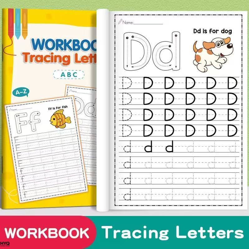 Kids Educational Workbooks - 어린이 캘리그라피 26 알파벳 따라쓰기 연습장