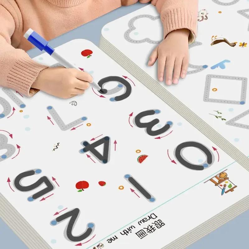 마법의 따라쓰기 연습장, 어린이를 위한 몬테소리 교육용 - Kids Educational Workbooks 리뷰 및 가격