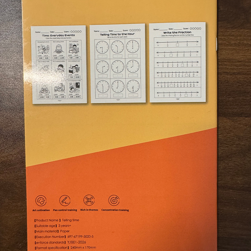시간 측정 워크북 어린이 시계 인식 연습장 어린이 조기 - Kids Educational Workbooks 리뷰 및 가격