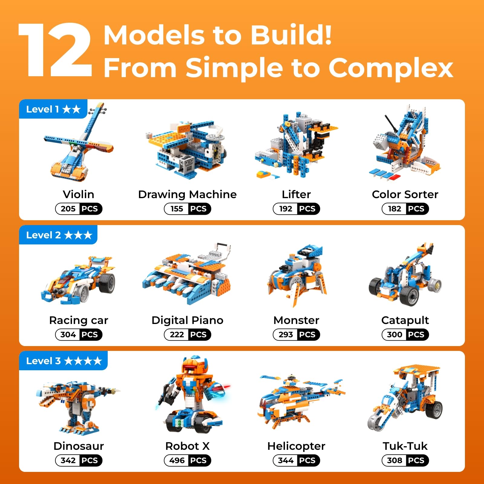 Apitor Robot X 빌딩 키트 12-in-1 S - Kids Education Free App 리뷰 및 가격