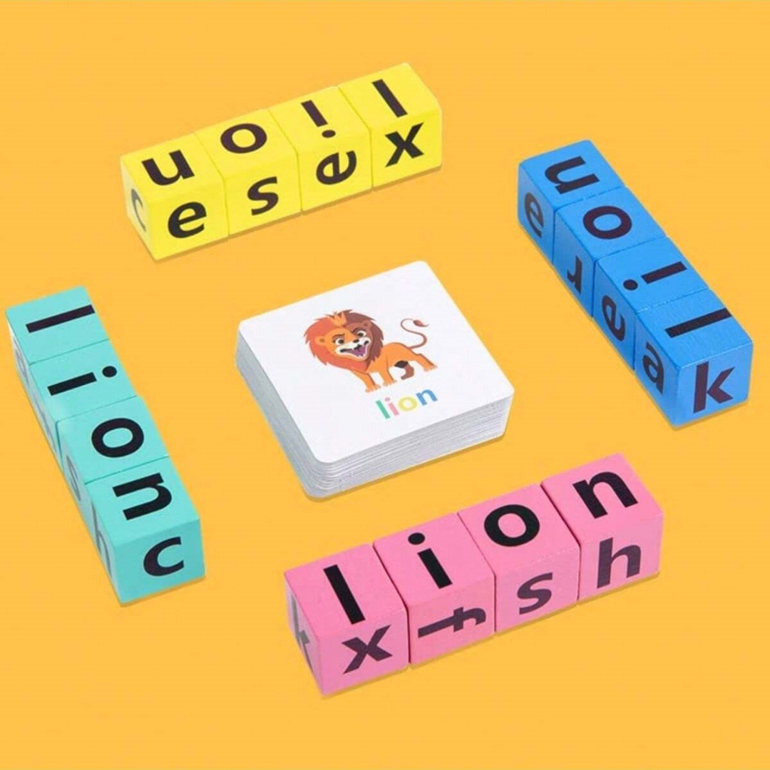 어린이 알파벳 철자 보드 게임, 16개의 글자 블록 + - Kids Education Board 리뷰 및 가격