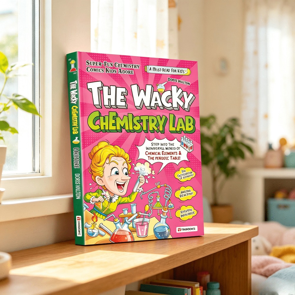 `The Wacky Chemistry Lab Engli - Kids Education Books 리뷰 및 가격