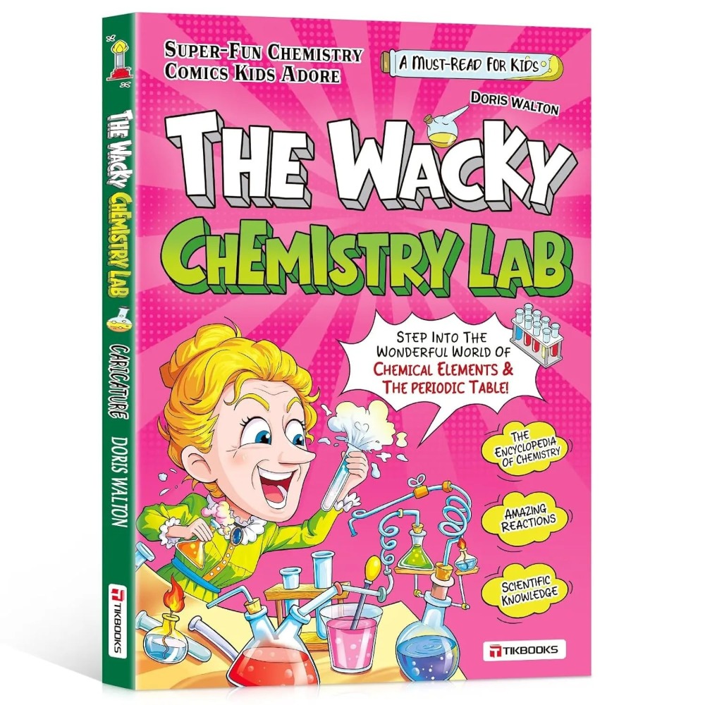 `The Wacky Chemistry Lab Engli - Kids Education Books 리뷰 및 가격