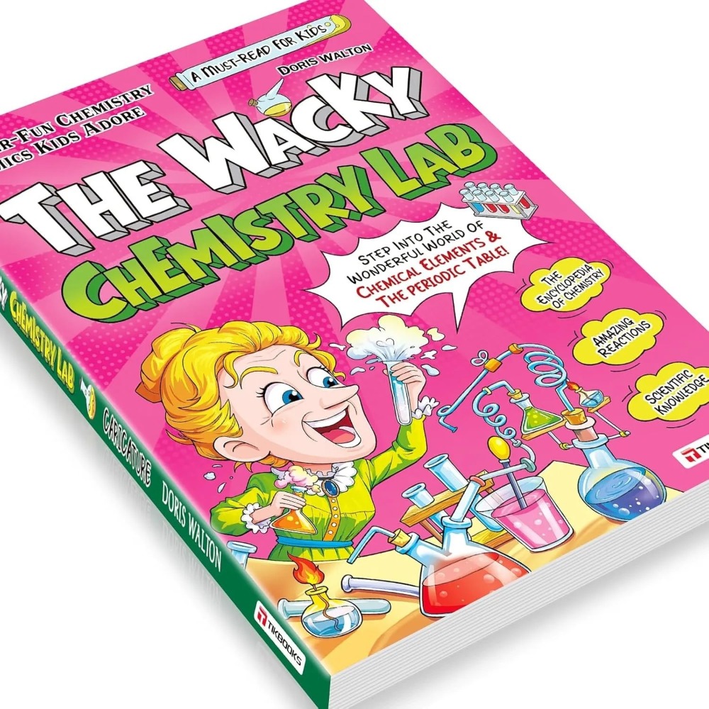 `The Wacky Chemistry Lab Engli - Kids Education Books 리뷰 및 가격