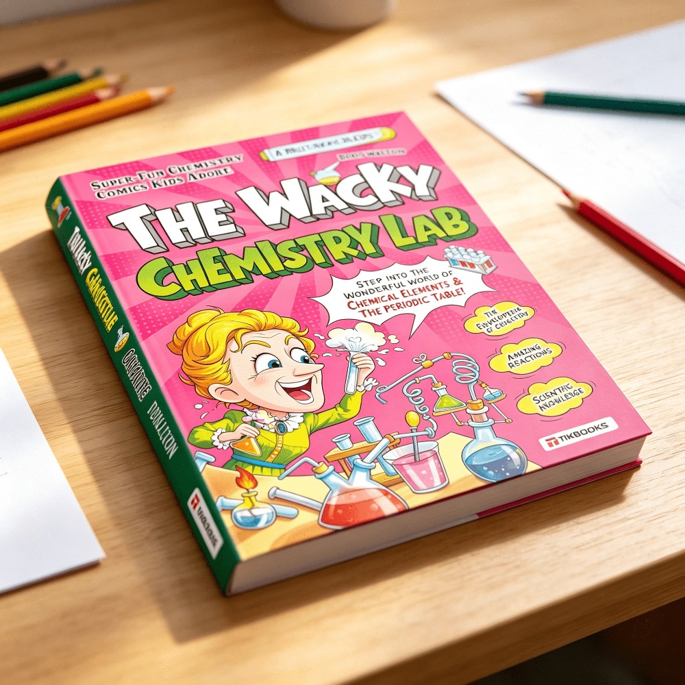 `The Wacky Chemistry Lab Engli - Kids Education Books 리뷰 및 가격