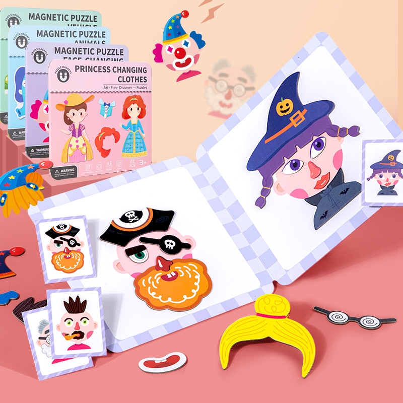 어린이 자기 조용한 책 장난감 자기 지그 소 퍼즐 조기 - Kids Education Books 리뷰 및 가격