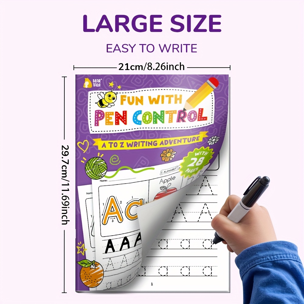 유아 학습 활동 교육용 워크북 알파벳 글자 따라쓰기 색 - Kids Educational Workbooks 리뷰 및 가격