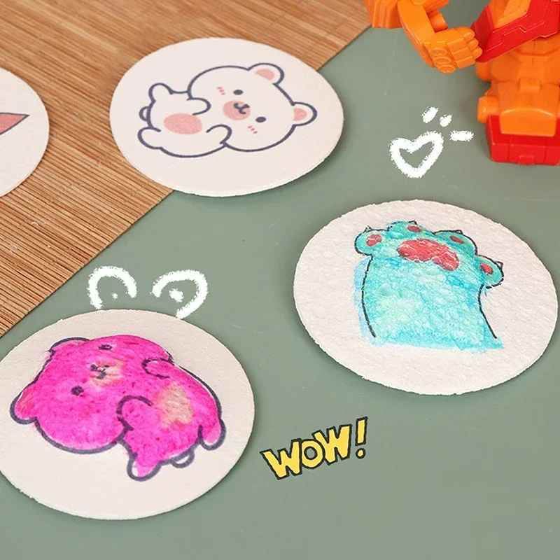 어린이를위한 3D 푹신한 거품 질감 그림 종이 DIY  - Kids Education Board 리뷰 및 가격