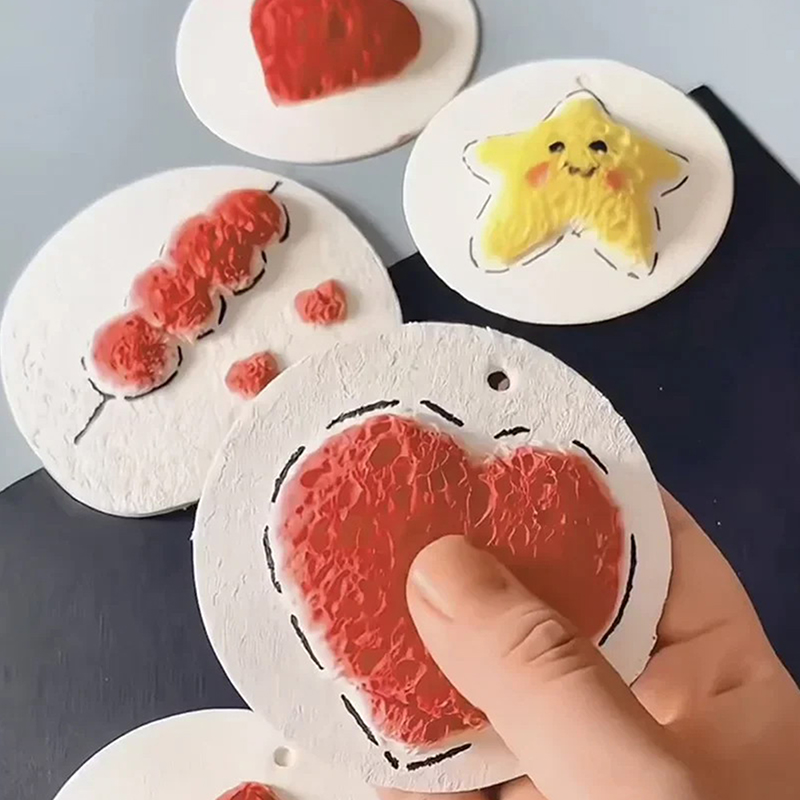 10개 3D 마법 퍼피 폼 텍스처 페인팅 용지 어린이  - Kids Education Board 리뷰 및 가격