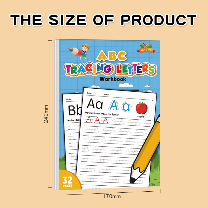 26개 알파벳 따라쓰기 연습장 미취학 아동을 위한 손글 - Kids Educational Workbooks 리뷰 및 가격